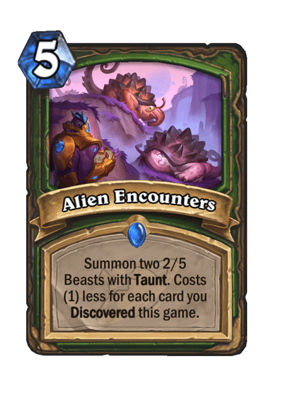 Alien Encounters Card Image