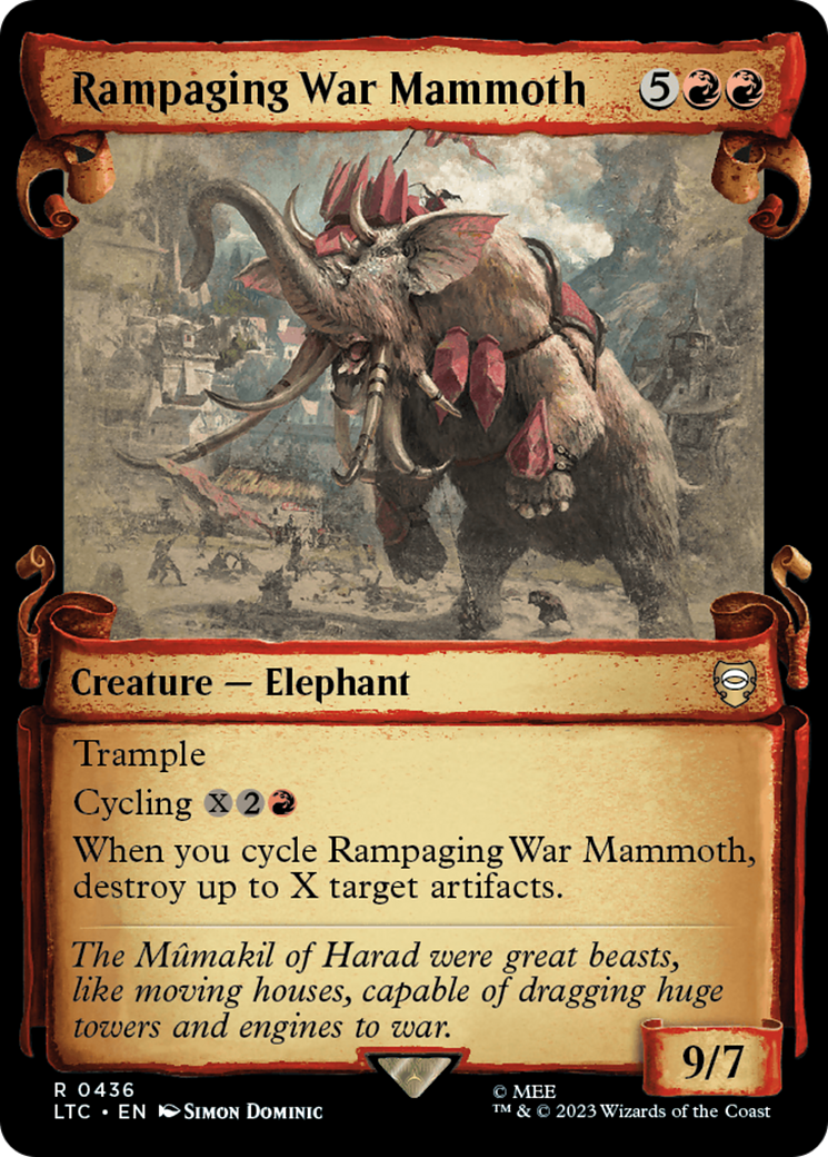 Rampaging War Mammoth Card Image