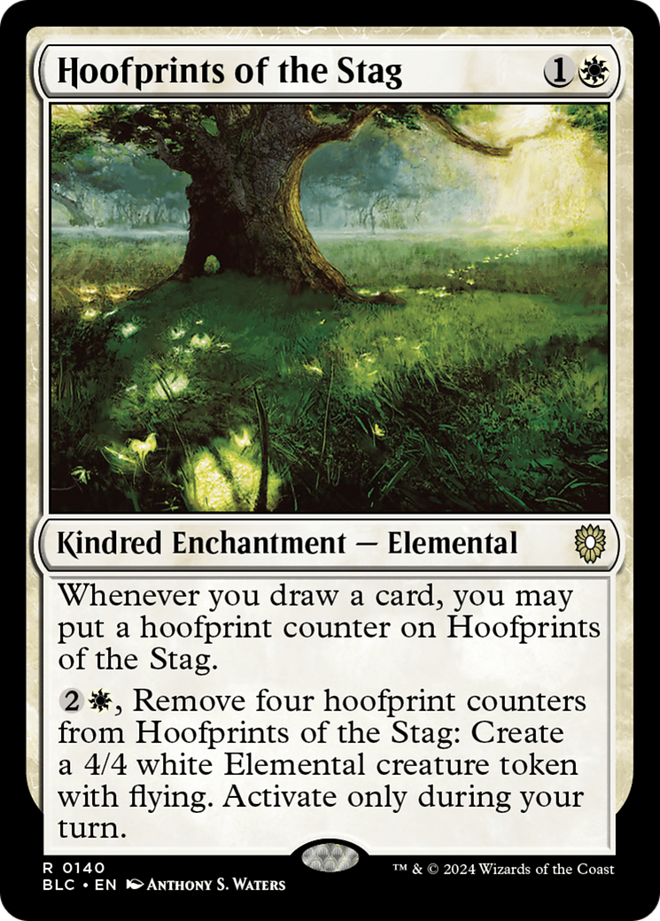 Hoofprints of the Stag Card Image