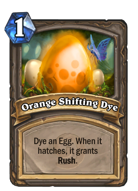 Orange Shifting Dye Card Image