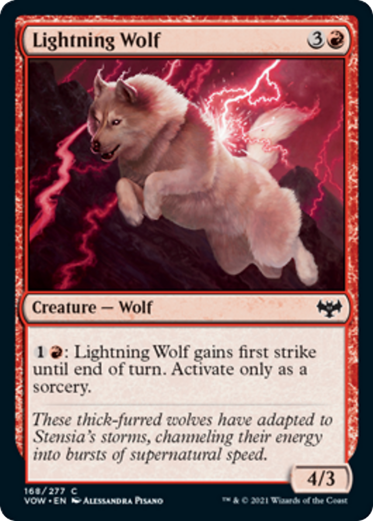 Lightning Wolf Card Image