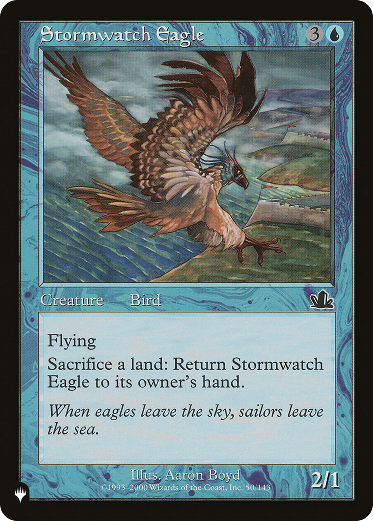 Stormwatch Eagle Card Image
