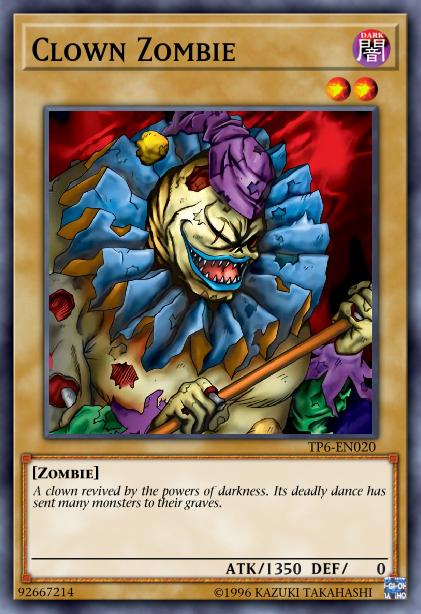 Clown Zombie Card Image