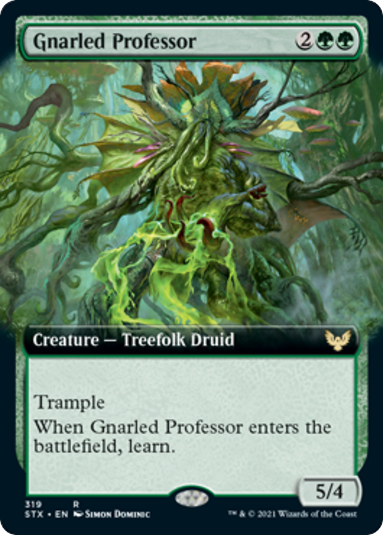 Gnarled Professor Card Image