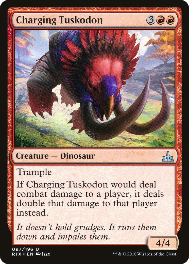 Charging Tuskodon Card Image