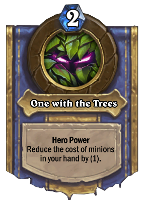 One with the Trees Card Image
