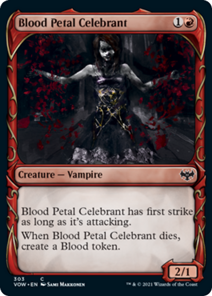 Blood Petal Celebrant Card Image