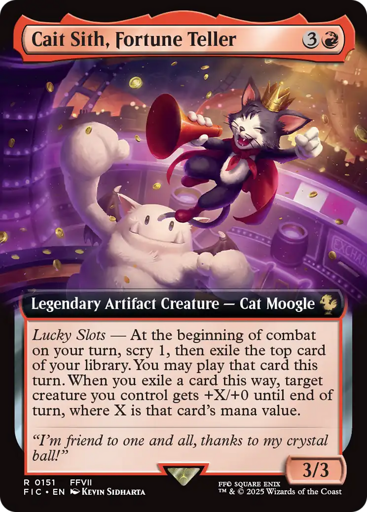 Cait Sith, Fortune Teller Card Image