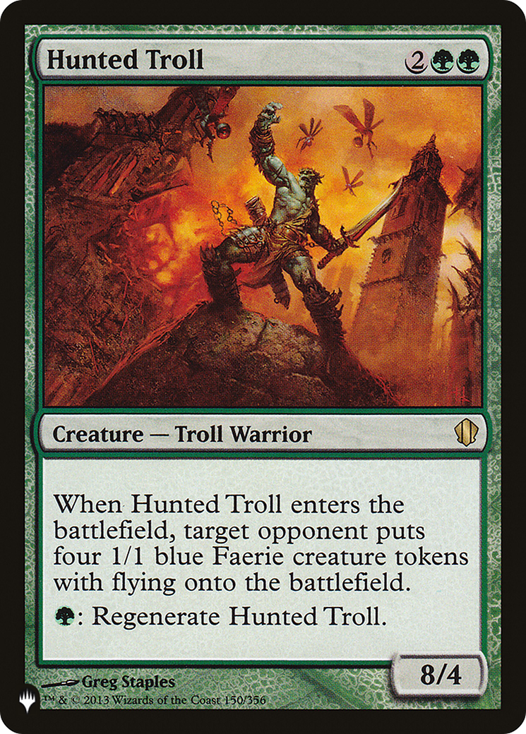 Hunted Troll Card Image