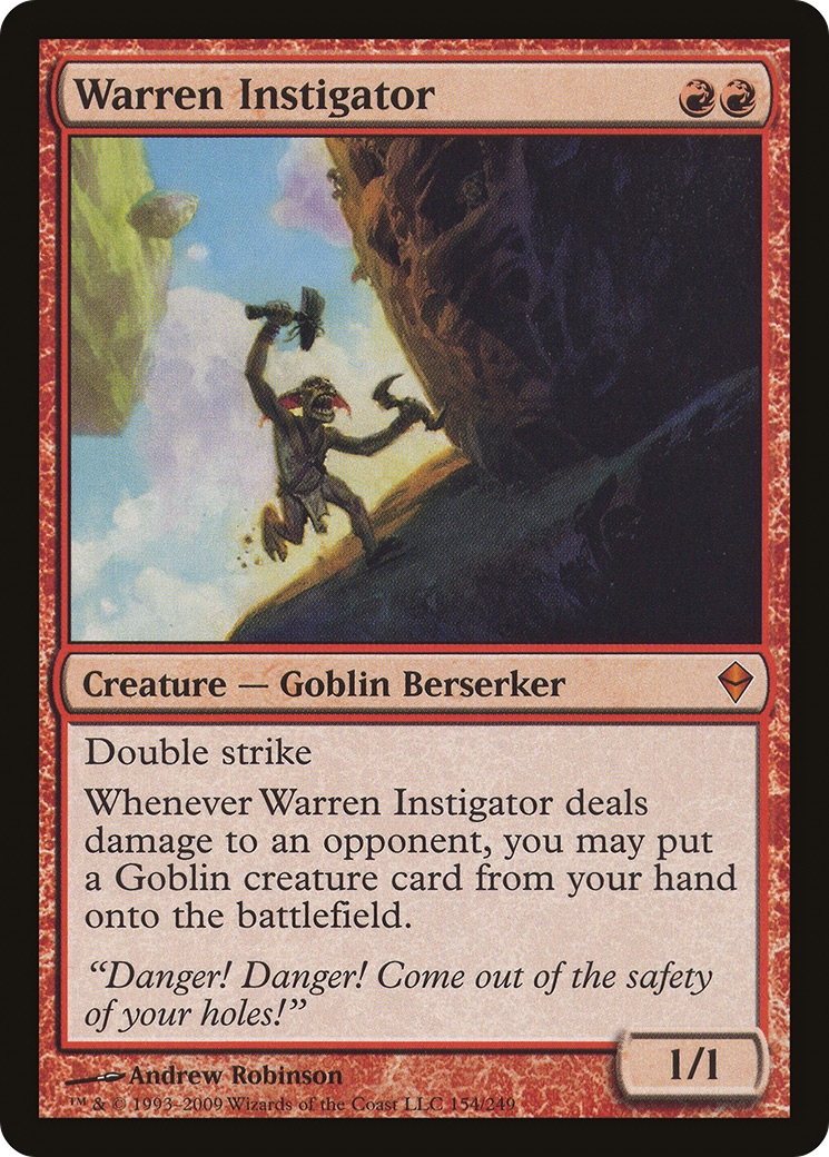 Warren Instigator Card Image