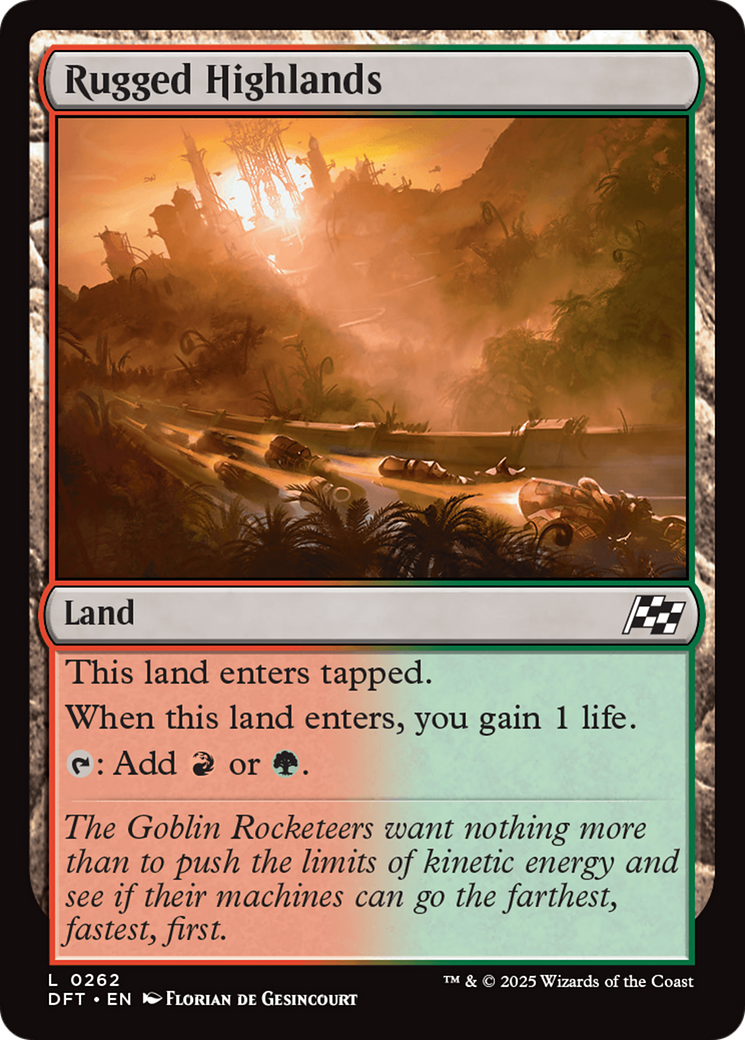 Rugged Highlands Card Image