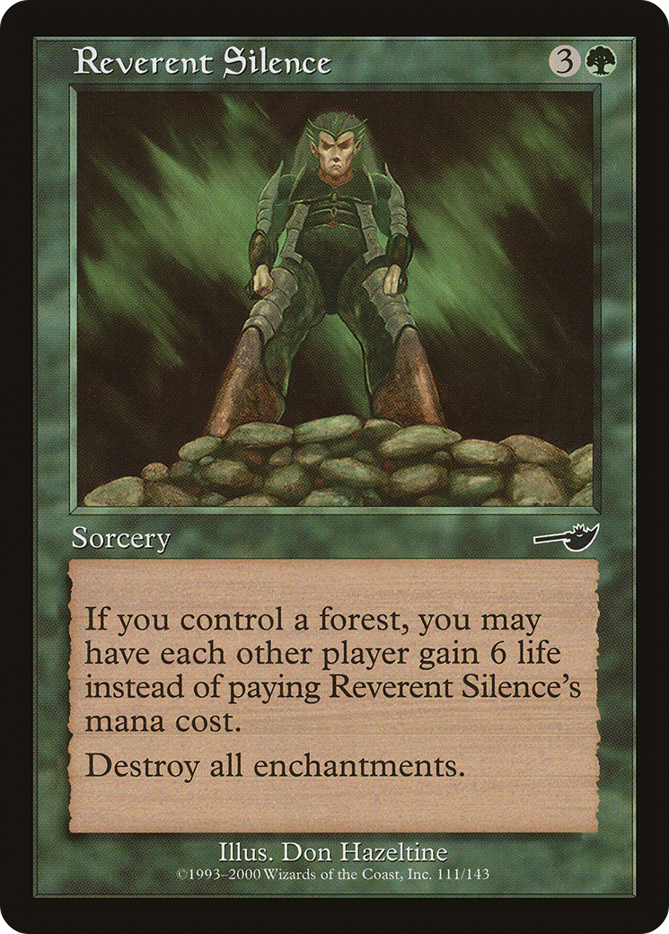 Reverent Silence Card Image