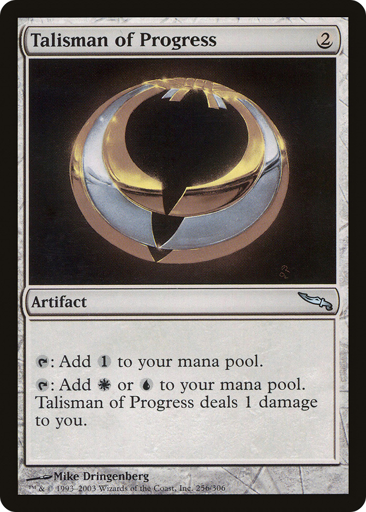 Talisman of Progress Card Image