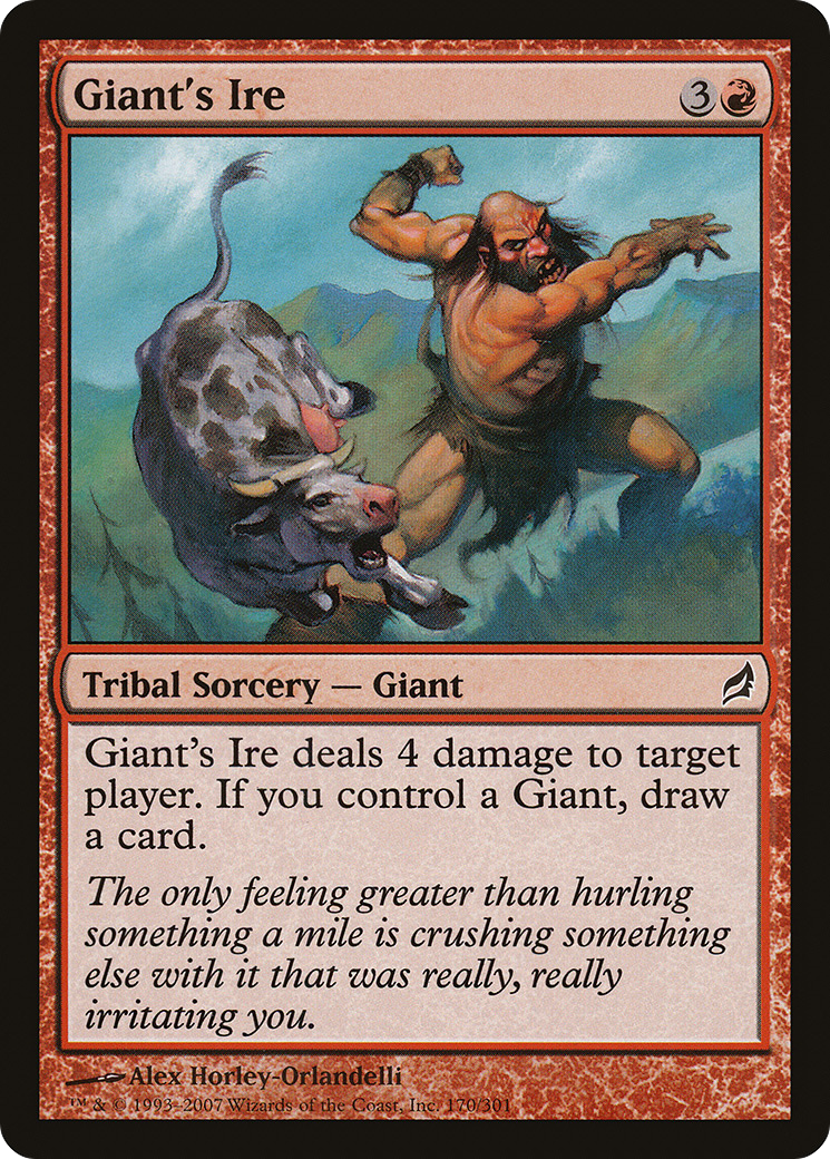 Giant's Ire Card Image