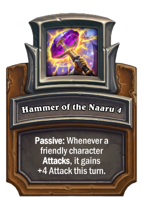 Hammer of the Naaru {0} Card Image