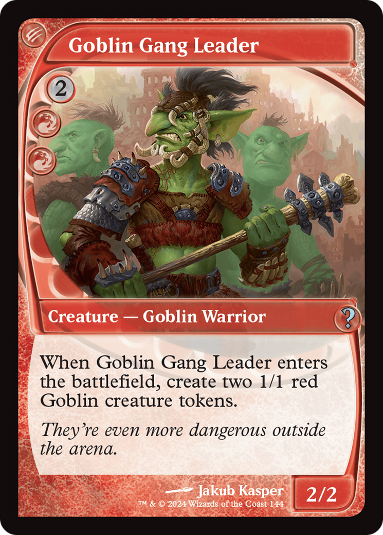Goblin Gang Leader Card Image