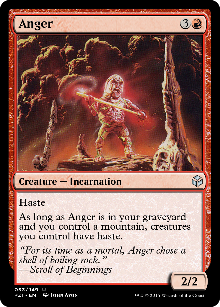 Anger Card Image