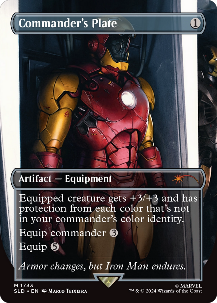 Commander's Plate Card Image