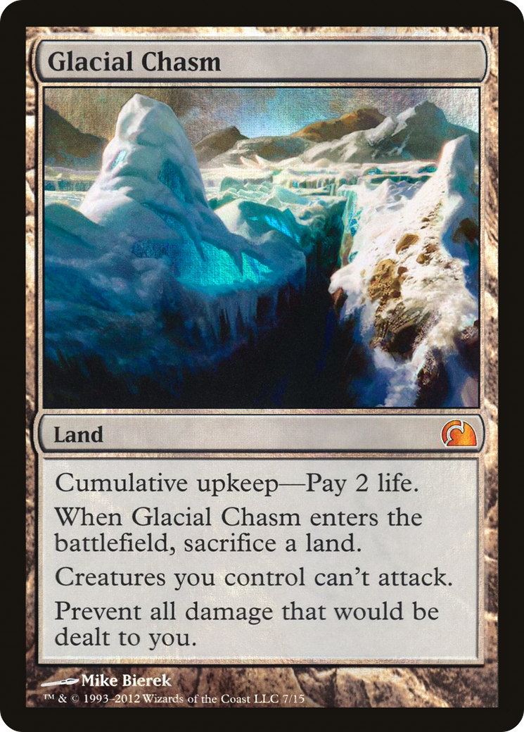 Glacial Chasm Card Image