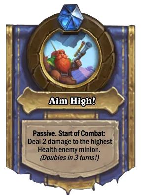 Aim High! Card Image