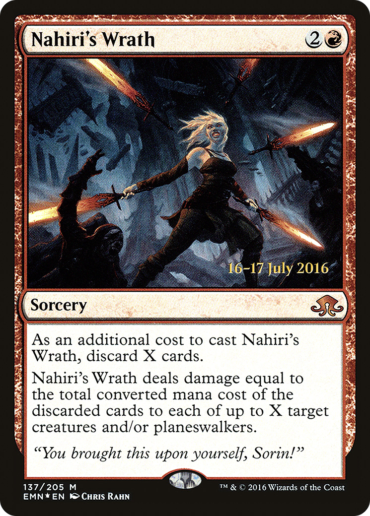 Nahiri's Wrath Card Image