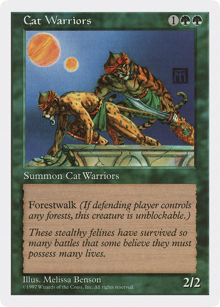 Cat Warriors Card Image