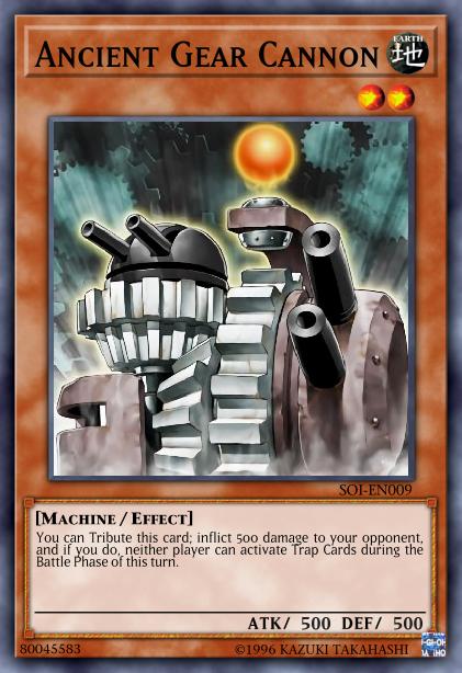 Ancient Gear Cannon Card Image