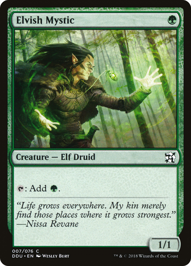 Elvish Mystic Card Image