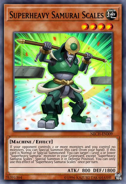 Superheavy Samurai Scales Card Image