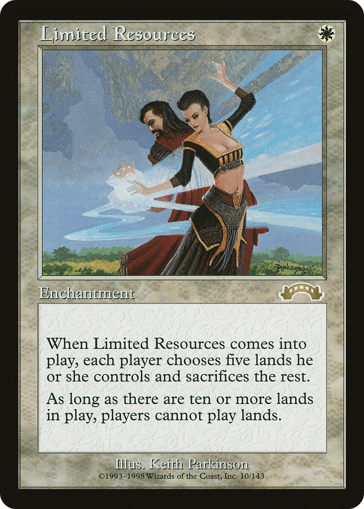 Limited Resources Card Image