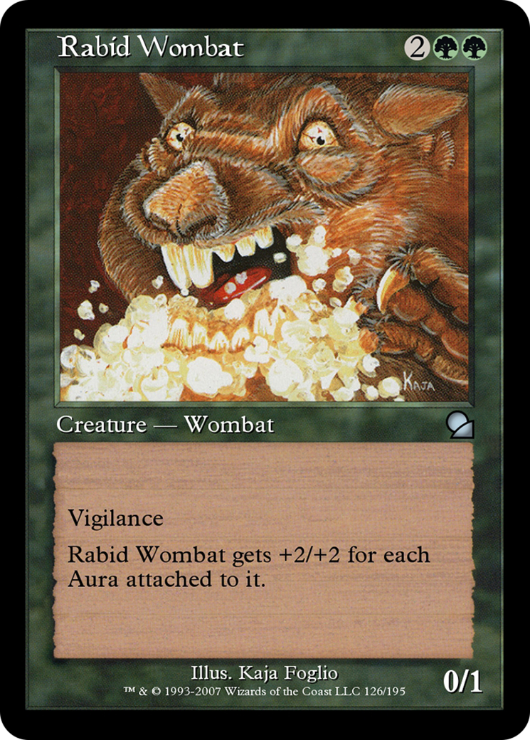 Rabid Wombat Card Image