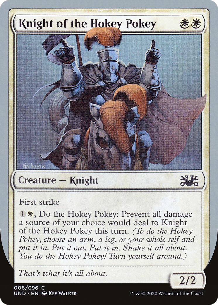 Knight of the Hokey Pokey Card Image