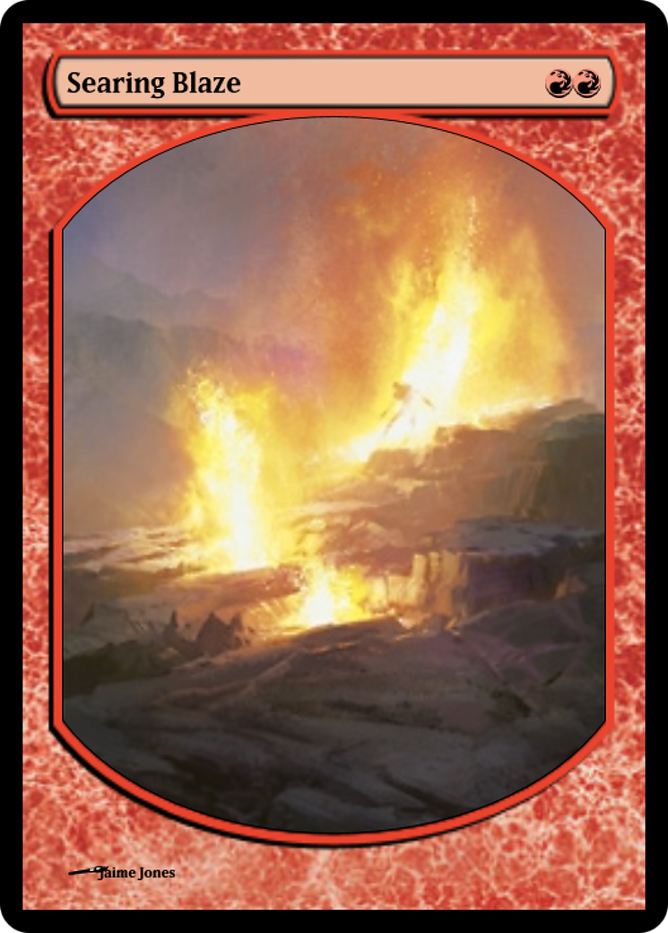 Searing Blaze Card Image