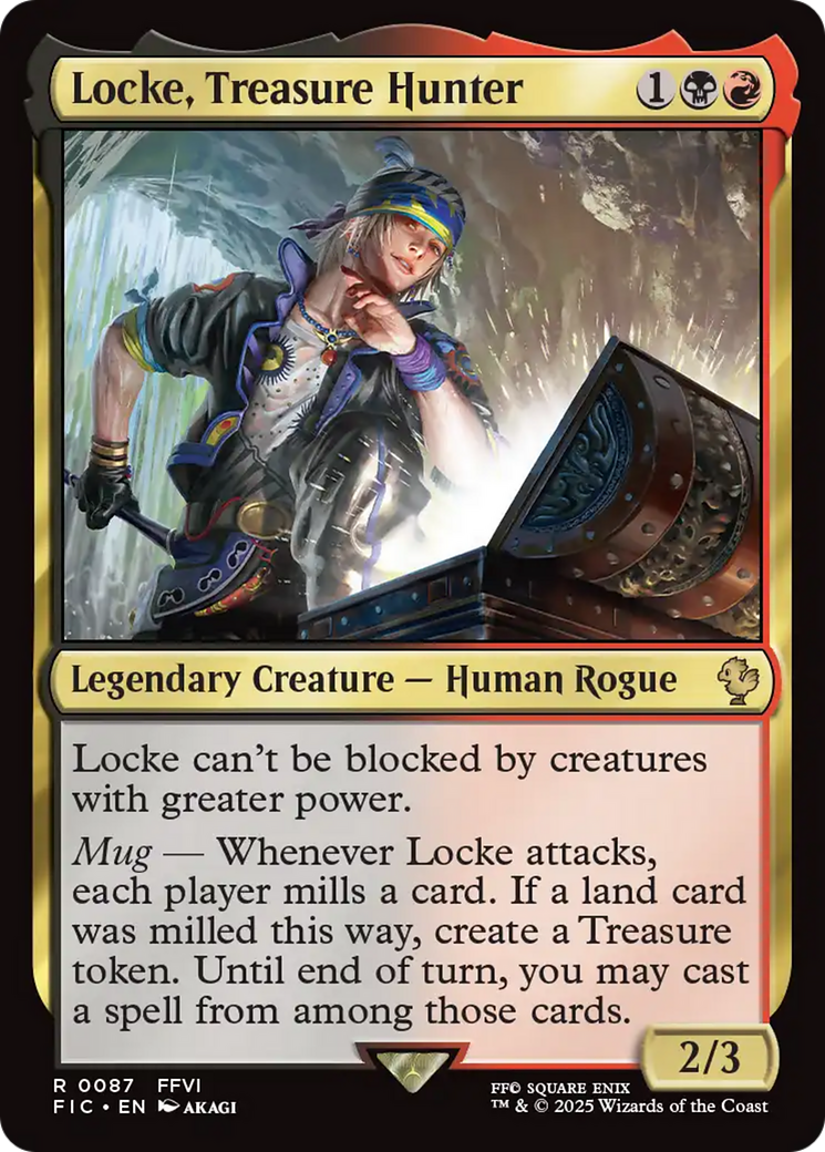 Locke, Treasure Hunter Card Image
