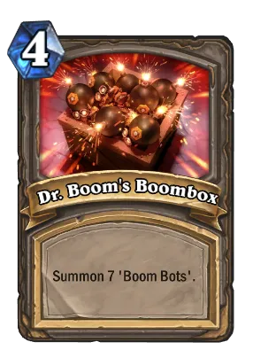 Dr. Boom's Boombox Card Image