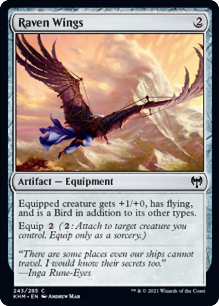 Raven Wings Card Image
