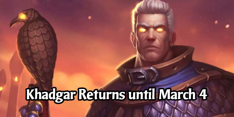 Khadgar Hero Skin Returns to the Hearthstone Shop for a Limited Time