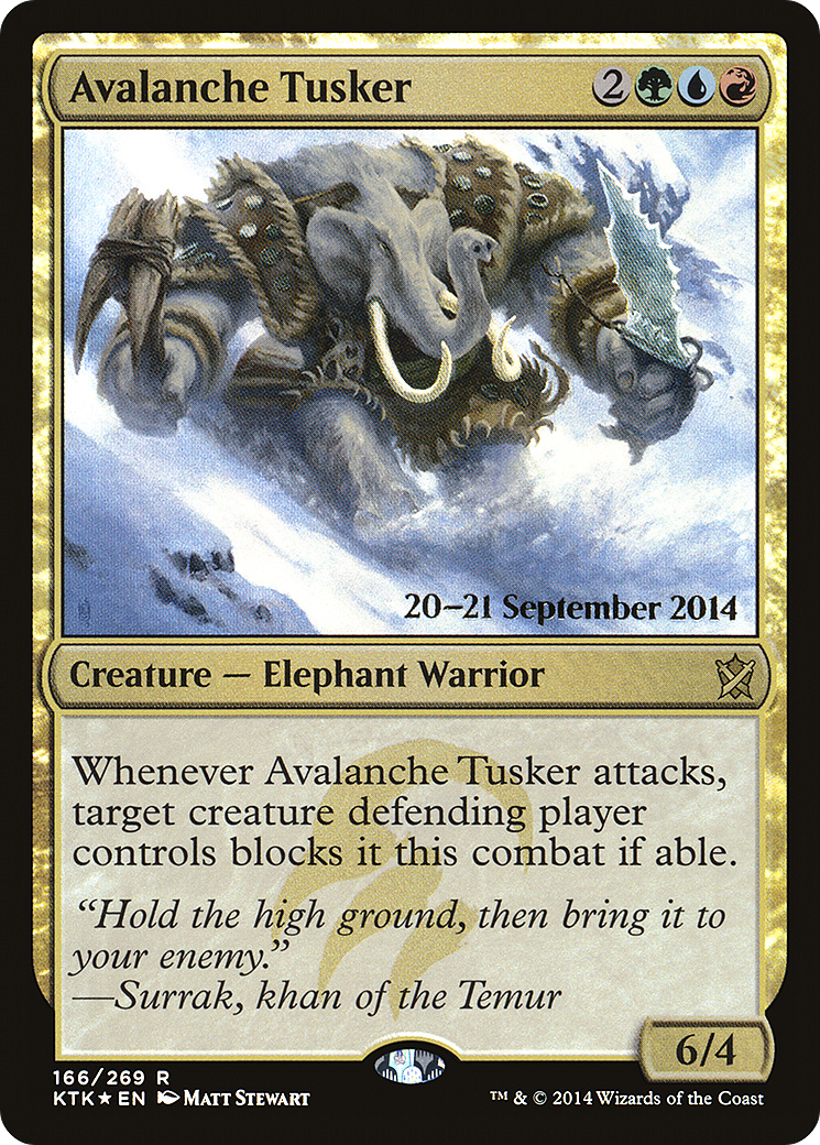 Avalanche Tusker Card Image