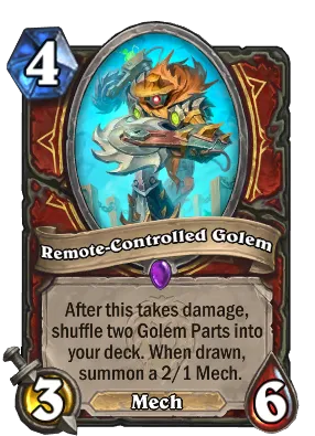 Remote-Controlled Golem Card Image