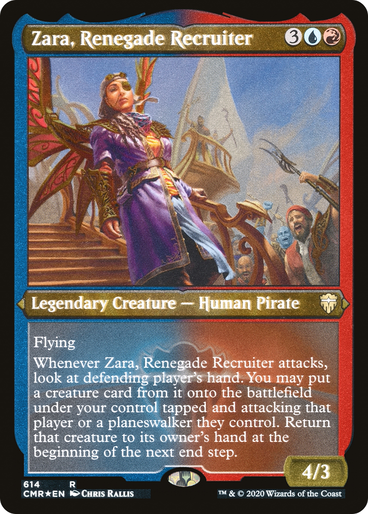 Zara, Renegade Recruiter Card Image