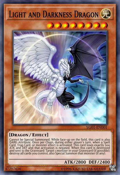 Light and Darkness Dragon Card Image