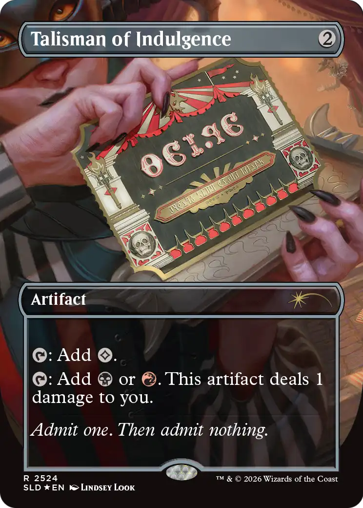 Talisman of Indulgence Card Image
