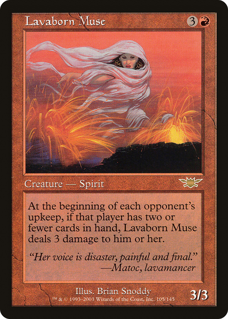 Lavaborn Muse Card Image