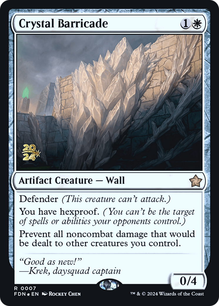 Crystal Barricade Card Image