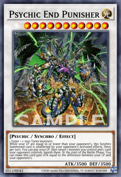 Psychic End Punisher Card Image