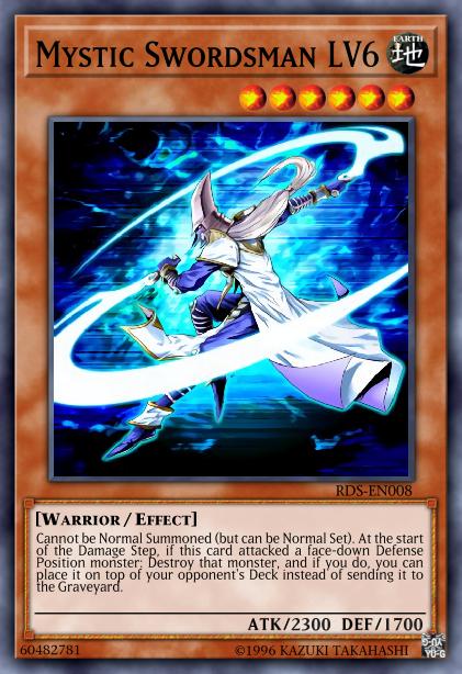 Mystic Swordsman LV6 Card Image