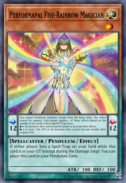 Performapal Five-Rainbow Magician Card Image