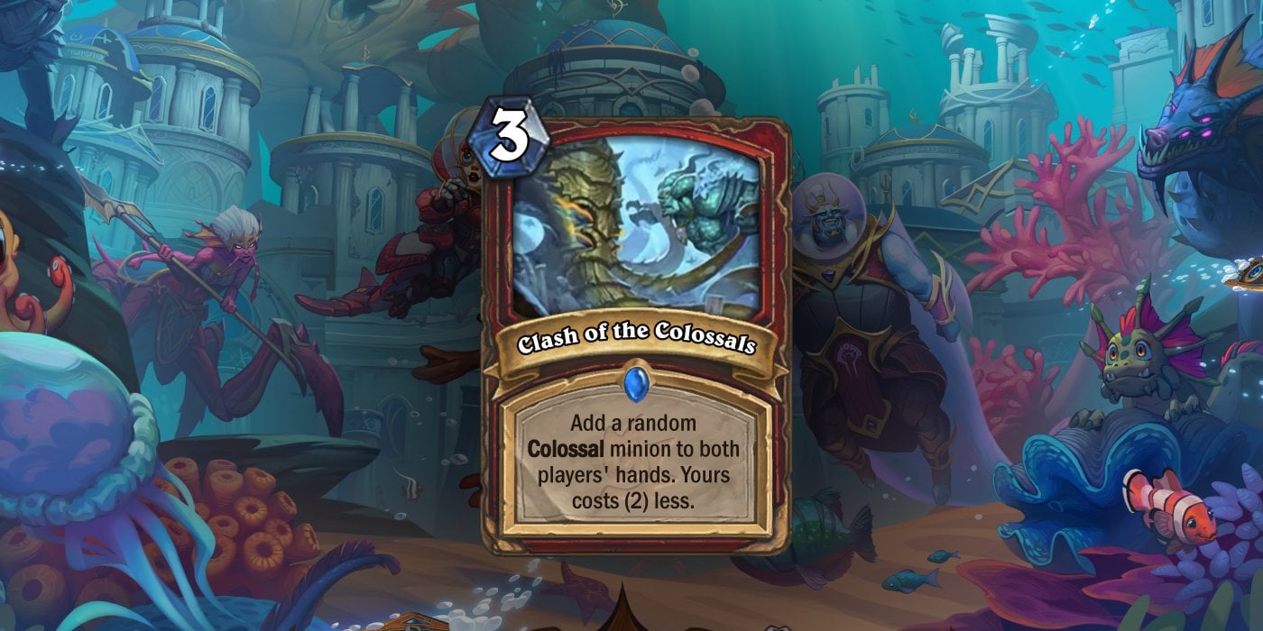 Three New Warrior Cards Revealed For Hearthstone's Throne of the Tides Mini-Set