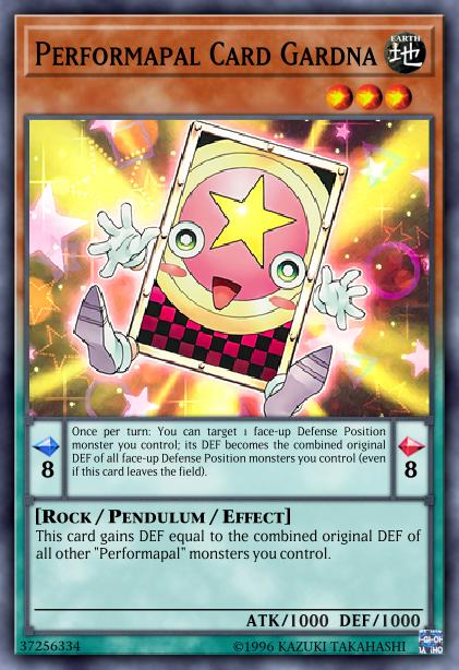 Performapal Card Gardna Card Image