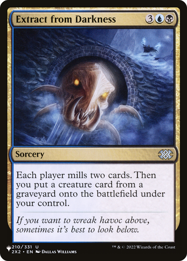 Extract from Darkness Card Image